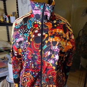 FARM RIO collaboration with Adidas track jacket XL